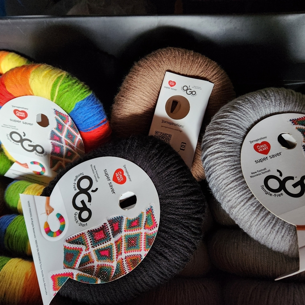 O' GO Colorful Yarn Collection 2 For 1 Price Pick Your Shade